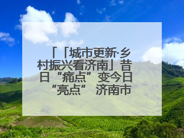 「城市更新·乡村振兴看济南」昔日“痛点”变今日“亮点” 济南市市中区上演城市更新“三部曲”