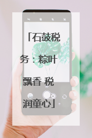 石鼓税务：粽叶飘香 税润童心