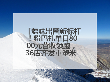 疆味出圈新标杆！粉巴扎单日8000元营收领跑，36店齐发重塑米粉赛道格局