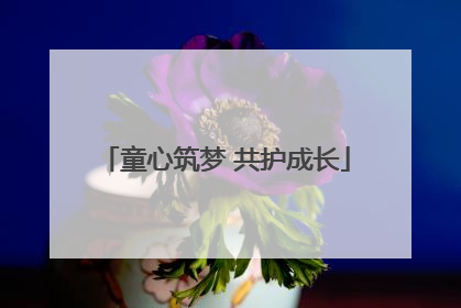 童心筑梦 共护成长