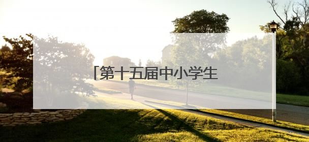 第十五届中小学生机器人竞赛暨第八届创新设计大赛开幕