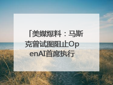 美媒爆料：马斯克曾试图阻止OpenAI首席执行官奥尔特曼在中东的AI交易