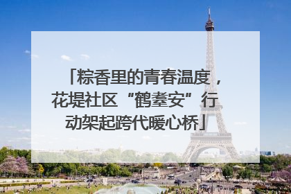 粽香里的青春温度，花堤社区“鹤耋安”行动架起跨代暖心桥