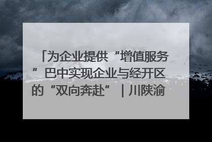 为企业提供“增值服务”巴中实现企业与经开区的“双向奔赴”｜川陕渝网络名人巴中行