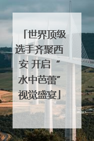 世界顶级选手齐聚西安 开启“水中芭蕾”视觉盛宴