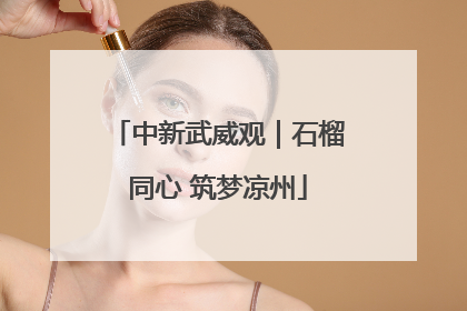 中新武威观｜石榴同心 筑梦凉州
