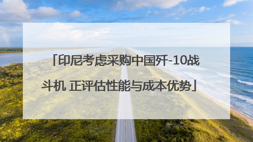 印尼考虑采购中国歼-10战斗机 正评估性能与成本优势