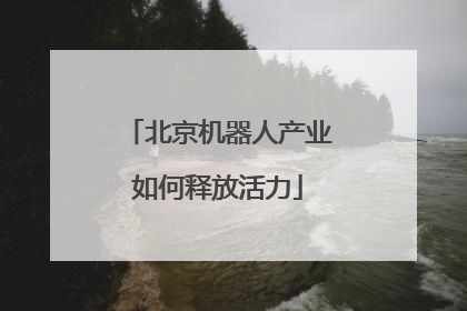 北京机器人产业如何释放活力
