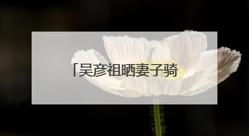吴彦祖晒妻子骑马视频：生日快乐，我的爱人