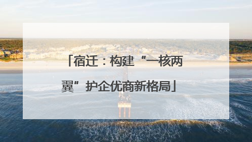 宿迁：构建“一核两翼”护企优商新格局