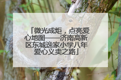 微光成炬，点亮爱心地图——济南高新区东城逸家小学八年爱心义卖之路