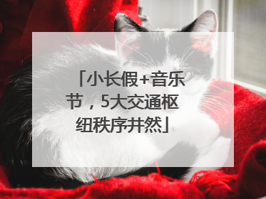小长假+音乐节，5大交通枢纽秩序井然