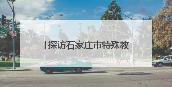 探访石家庄市特殊教育学校：为每个梦想，都插上“翅膀”