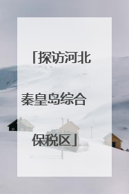 探访河北秦皇岛综合保税区