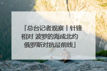 总台记者观察丨针锋相对 波罗的海成北约俄罗斯对抗最前线