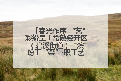 春光作序 “艺”彩纷呈！常熟经开区（碧溪街道）“滨”纷工“荟”·职工艺课堂点亮春日时光