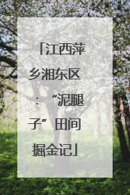 江西萍乡湘东区：“泥腿子”田间掘金记
