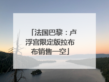 法国巴黎：卢浮宫限定版拉布布销售一空