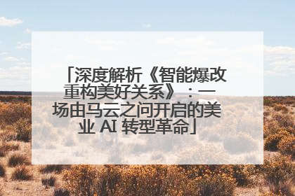 深度解析《智能爆改 重构美好关系》：一场由马云之问开启的美业 AI 转型革命