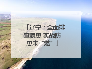 辽宁：全面排查隐患 实战防患未“燃”