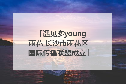 遇见多young雨花 长沙市雨花区国际传播联盟成立