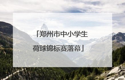 郑州市中小学生荷球锦标赛落幕