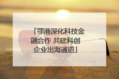 鄂港深化科技金融合作 共建科创企业出海通道
