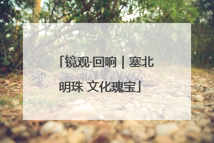 镜观·回响｜塞北明珠 文化瑰宝