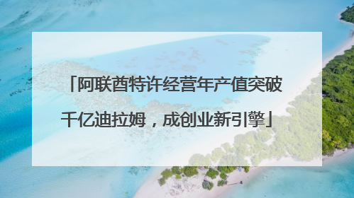 阿联酋特许经营年产值突破千亿迪拉姆，成创业新引擎