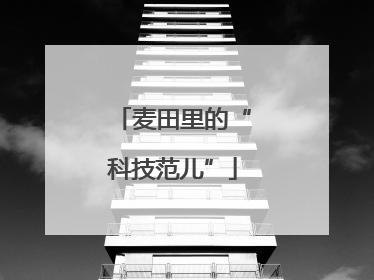麦田里的“科技范儿”