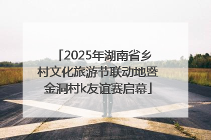 2025年湖南省乡村文化旅游节联动地暨金洞村k友谊赛启幕
