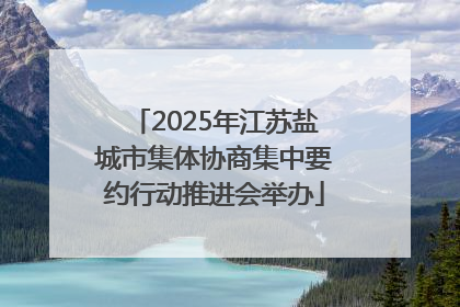 2025年江苏盐城市集体协商集中要约行动推进会举办