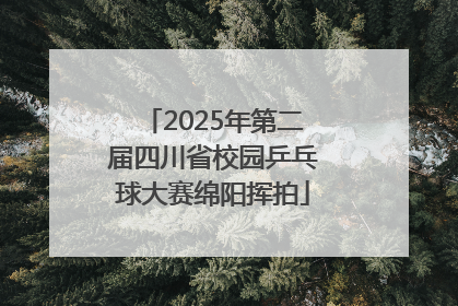 2025年第二届四川省校园乒乓球大赛绵阳挥拍